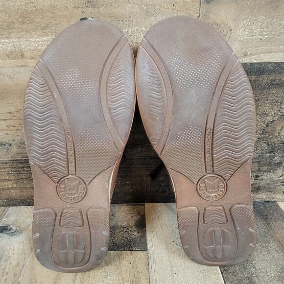 Mephisto Hero Mens 10.5 Run Off Air Jet System Brown Leather Oxford Casual Shoes - Picture 9 of 11